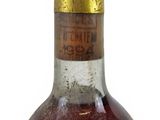 a bottle of wine that is sitting on a table