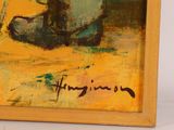 an image of a painting of a man with a cane