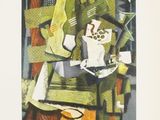 an image of a painting of a woman sitting on a chair