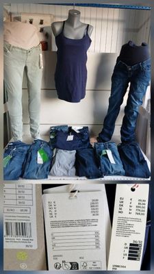 two mannequins on display in a clothing store