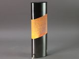 an image of a lamp that is on a table