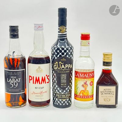 1 B RHUM BLANC AGRICOLE 70 cl 59% (M.B.), Père Labat, NM - Photo 1