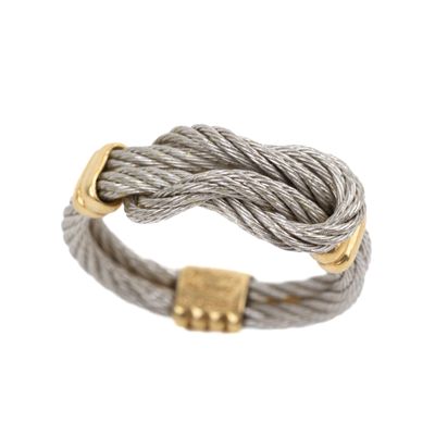 FRED Paris - Collection Force 10 Bague « Noeud d'Héraclès » …