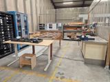an image of a factory with a lot of machines in it