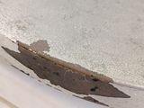 a close up of a piece of paper on a table