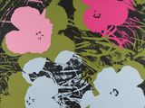 une image représentant un tableau de fleurs sur fond noir