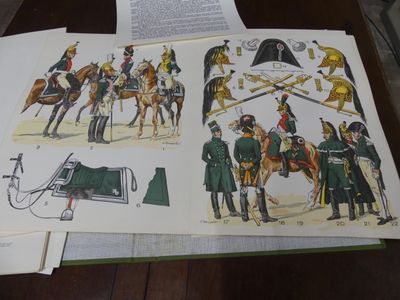 L. ROUSSELOT Ier Empire : "L'armée française, ses uniformes,…