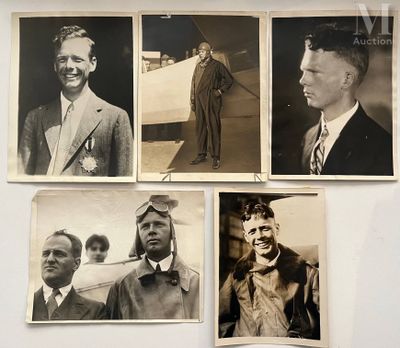 plusieurs vieilles photos en noir et blanc représentant des hommes en costume et cravate
