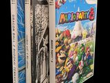 deux jeux Nintendo Wii placés côte à côte sur un fond noir