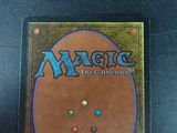 the back cover of a magic the gathering card game