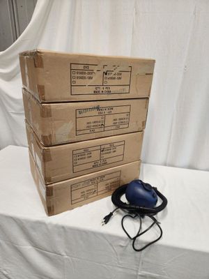 three boxes stacked on top of each other on a table