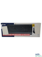 Ensemble clavier et souris sans fil TRUST Trezo - Silencieux… (photo 2)