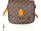 Sac à bandoulière Louis Vuitton en marron et beige clair
