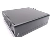 an image of a black computer case sitting on top of a white surface