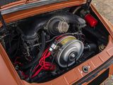 a small engine in the trunk of a car