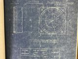 a blueprint of a diagram on a book