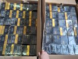 a box full of cigarettes sitting on a table