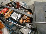 a pile of tools that are sitting on the ground