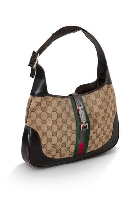 Sac à bandoulière Guccissi GG en toile et cuir