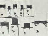 a lot of drawings that are on a piece of paper