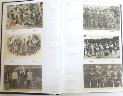 a book with a bunch of pictures on it