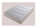 a close up of a mattress on a white surface