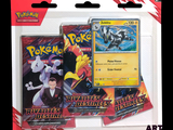 un jeu de cartes inclus dans le coffret, sur lequel figure l'image d'un personnage Pokémon