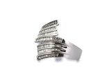 an image of a ring with white diamonds on a white background