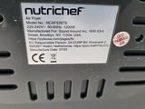 a label on the side of a machine that says nutchef