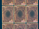 six different images of a black hole in the middle of a blue background