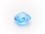 a light blue diamond on a white background
