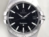 an image of a close up of a watch on a white surface