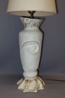 Lampe " Feuille " blanc et or d'après Pierre Casenove ? (pet… (photo 4)