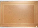 an image of a picture of a cork board on a wall