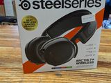a box of steelseries headphones sitting on a table