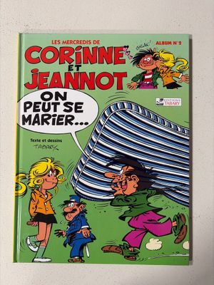 la couverture d'une bande dessinée représentant un homme et une femme