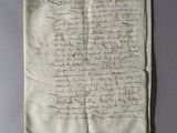 a close up of a piece of paper with writing on it