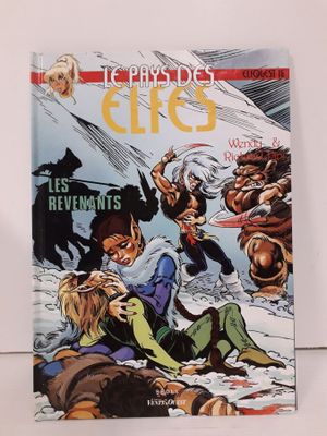 la couverture de la bande dessinée *Les Revants*, sur laquelle on voit deux hommes se battre dans la neige
