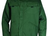 a green jacket on a white background