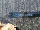 a sticker on the back of a car that says vf3myzuns02395
