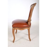 NADAL L’Ainé. PAIRE DE CHAISES LOUIS XV en bois naturel moul… (photo 3)