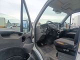 doorway view of a truck with the driver ' s seat up