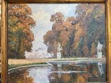 a picture of a painting on the wall of a building