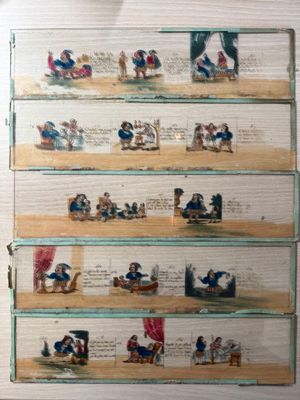 DEUX SERIES de plaques émaillées comprenant notamment l'hist…