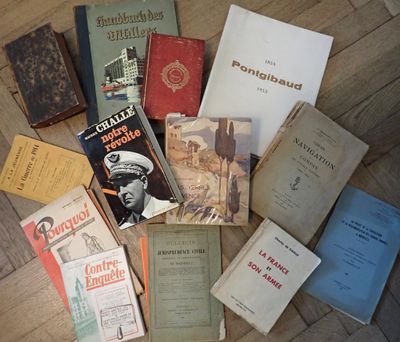 Lot d'ouvrages divers : La France et son armée Charles De Ga…