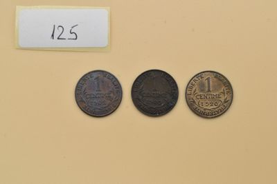 Troisième République. Centimes Br.
