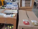 many boxes that are stacked on top of each other