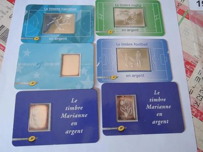 194.57 - Timbres France ** - Collection DE 6 Timbres Poste A…