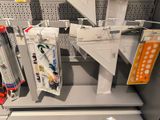 many items on the shelves in the store for sale