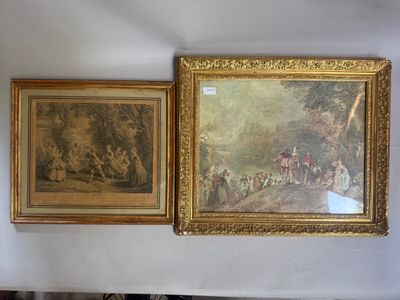 deux tableaux accrochés au mur l'un à côté de l'autre
